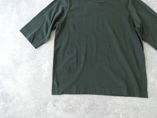 homspun(ホームスパン) 天竺6分袖Tシャツ (3)ダークグリーンの商品画像29