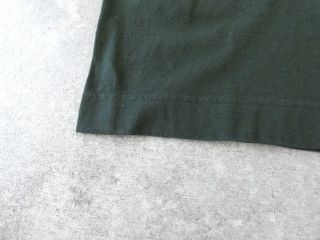 homspun(ホームスパン) 天竺6分袖Tシャツ (3)ダークグリーンの商品画像30