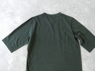 homspun(ホームスパン) 天竺6分袖Tシャツ (3)ダークグリーンの商品画像32