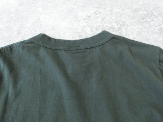 homspun(ホームスパン) 天竺6分袖Tシャツ (3)ダークグリーンの商品画像33