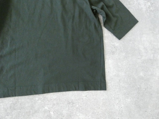 homspun(ホームスパン) 天竺6分袖Tシャツ (3)ダークグリーンの商品画像34