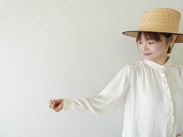 sosotto(ソソット) アンティークサテン フリル衿ブラウスの商品画像5