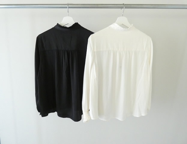 sosotto(ソソット) アンティークサテン フリル衿ブラウスの商品画像9