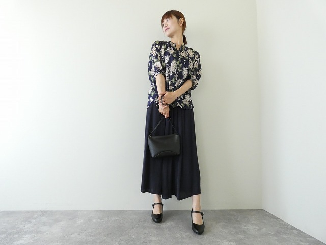 sosotto(ソソット) アンティークサテンギャザーワイドパンツの商品画像2