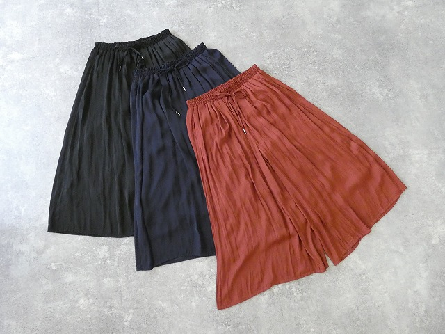 sosotto(ソソット) アンティークサテンギャザーワイドパンツの商品画像8