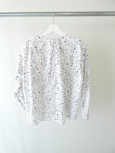sosotto(ソソット) LIBERTY Theoセオ ポプリンゴムシャーリング長袖ブラウスの商品画像7