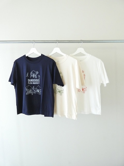 NATURAL LAUNDRY(ナチュラルランドリー) コットン天竺デンジャラスプリントTの商品画像2