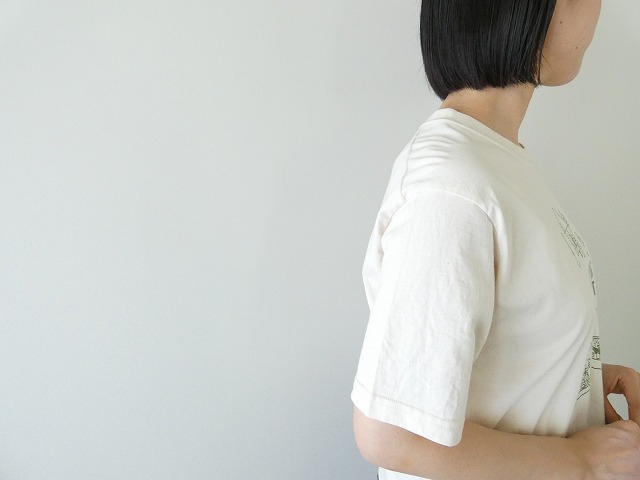NATURAL LAUNDRY(ナチュラルランドリー) コットン天竺デンジャラスプリントTの商品画像6