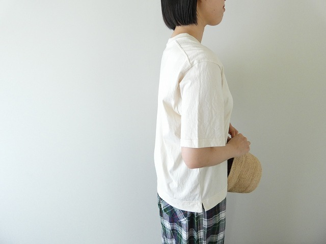 NATURAL LAUNDRY(ナチュラルランドリー) コットン天竺デンジャラスプリントTの商品画像8