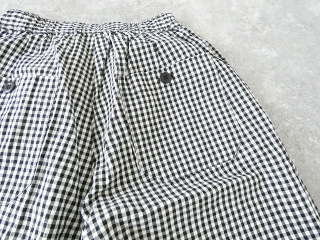 Blue Lake Market(ブルーレイクマーケット) オーガニックチェックスラッシュポケットイージーパンツの商品画像31
