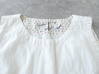 快晴堂(かいせいどう) Girl'sリラクシンWorkデニムホワイトふわりベストの商品画像26