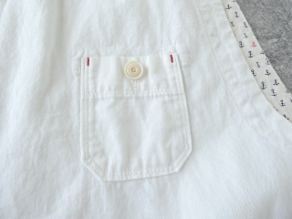 快晴堂(かいせいどう) Girl'sリラクシンWorkデニムホワイトふわりベストの商品画像27
