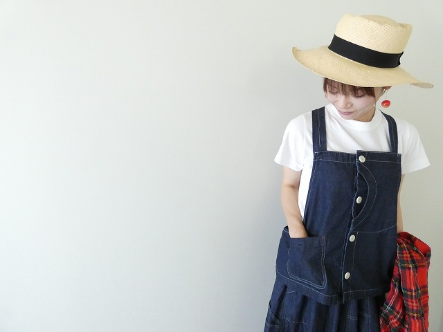 快晴堂(かいせいどう)  Girl'sリラクシンWorkデニムインディゴオーバーオールベストの商品画像7