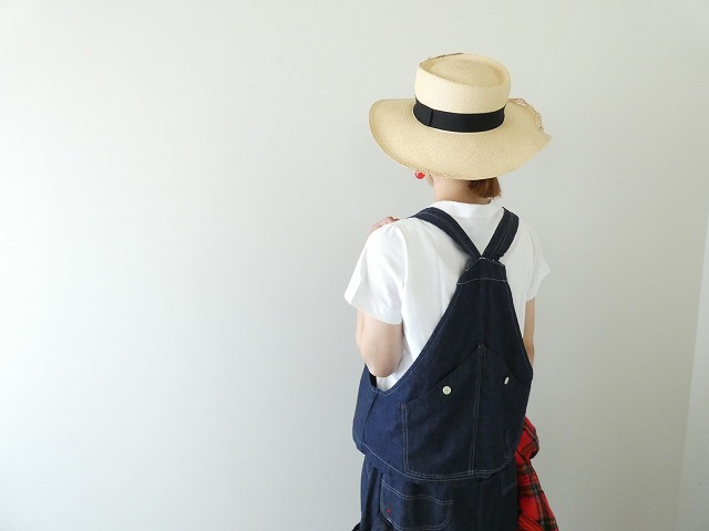快晴堂(かいせいどう)  Girl'sリラクシンWorkデニムインディゴオーバーオールベストの商品画像9