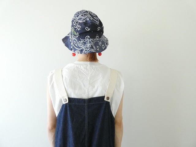 快晴堂(かいせいどう) Girl'sリラクシンWorkデニムインディゴBIGオーバーオールの商品画像7