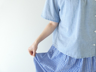 MidiUmi(ミディウミ) シャンブレーフリルシャツの商品画像22