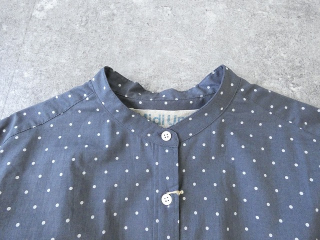 MidiUmi(ミディウミ) dots band collar shirtの商品画像23