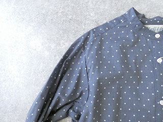 MidiUmi(ミディウミ) dots band collar shirtの商品画像24