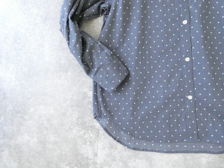 MidiUmi(ミディウミ) dots band collar shirtの商品画像25
