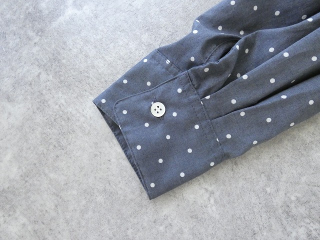 MidiUmi(ミディウミ) dots band collar shirtの商品画像27