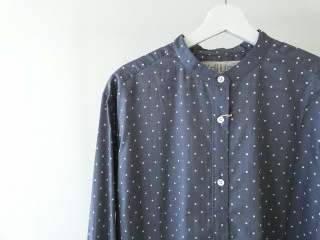 MidiUmi(ミディウミ) dots band collar shirtの商品画像32