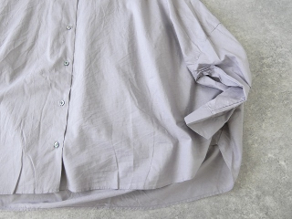 mizuiro ind(ミズイロインド) バックギャザーワイドシャツの商品画像37