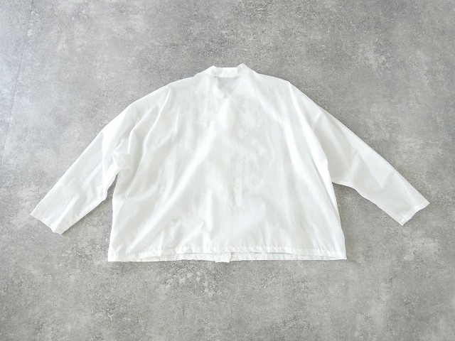 mizuiro ind(ミズイロインド) レーススタンドカラーワイドシャツの商品画像11