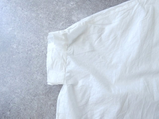 mizuiro ind(ミズイロインド) linen blend stand collar wide shirtの商品画像24