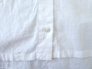 mizuiro ind(ミズイロインド) linen blend stand collar wide shirtの商品画像26