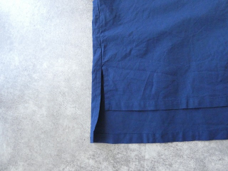 mizuiro ind(ミズイロインド) linen blend stand collar wide shirtの商品画像33