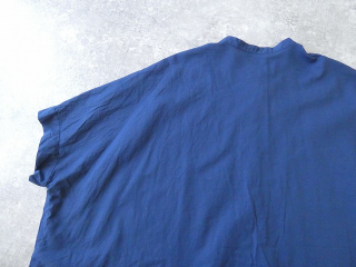 mizuiro ind(ミズイロインド) linen blend stand collar wide shirtの商品画像37