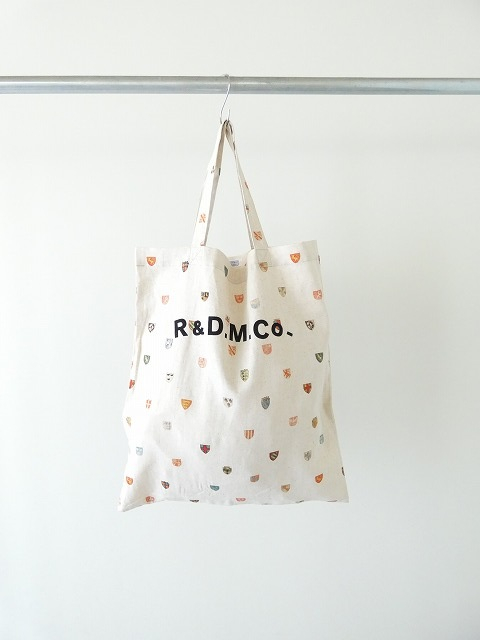 R&D.M(オールドマンズテーラー) COTTON LINEN COAT OF ARMS TOTE BAGの商品画像1