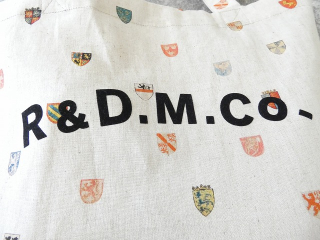 R&D.M(オールドマンズテーラー) COTTON LINEN COAT OF ARMS TOTE BAGの商品画像24