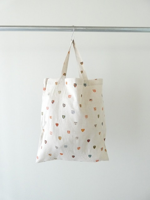 R&D.M(オールドマンズテーラー) COTTON LINEN COAT OF ARMS TOTE BAGの商品画像3