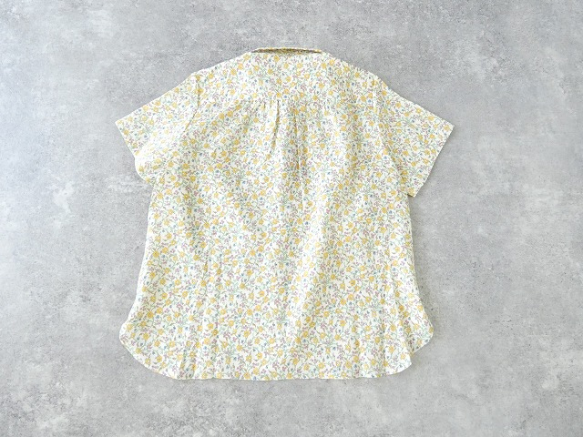 PK リバティHannah Fay(ハンナフェイ)半袖ラウンドギャザーシャツの商品画像10