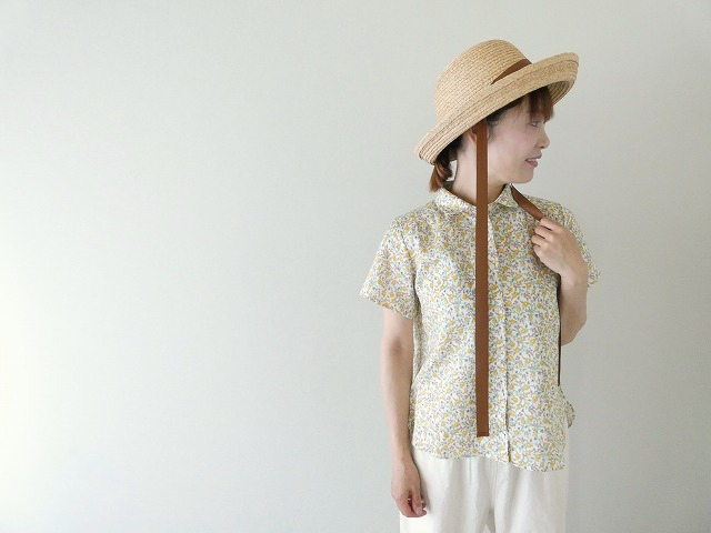 PK リバティHannah Fay(ハンナフェイ)半袖ラウンドギャザーシャツの商品画像2