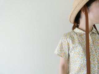 PK リバティHannah Fay(ハンナフェイ)半袖ラウンドギャザーシャツの商品画像21