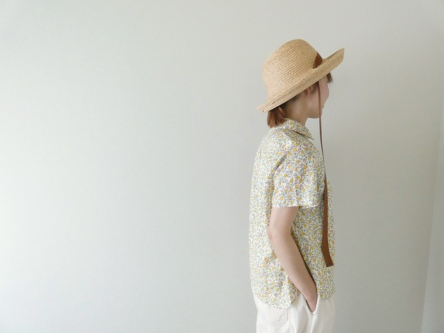 PK リバティHannah Fay(ハンナフェイ)半袖ラウンドギャザーシャツの商品画像6