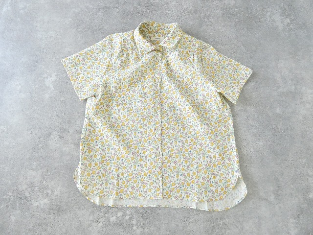 PK リバティHannah Fay(ハンナフェイ)半袖ラウンドギャザーシャツの商品画像9