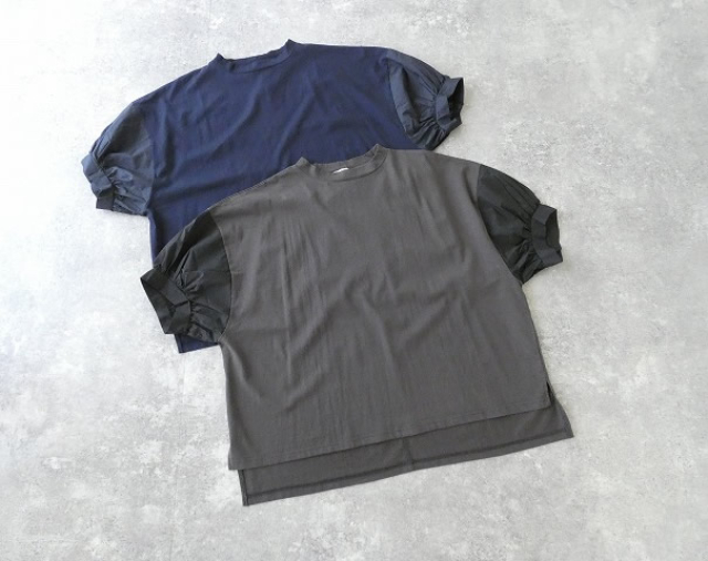 sabbatum(サバタム) BDTOP度詰天竺タイプライターバイファブリックバルーンスリーブプルオーバーの商品画像8