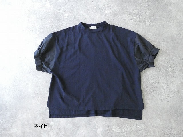 sabbatum(サバタム) BDTOP度詰天竺タイプライターバイファブリックバルーンスリーブプルオーバーの商品画像9