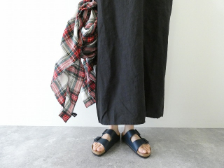 TRAVAIL MANUEL(トラバイユマニュアル) フレンチリネンキャンバス7分袖ロングワンピースの商品画像22