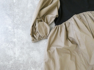 UNIVERSAL TISSU(ユニヴァーサル ティシュ) クラシック天竺バイカラーVネックワンピースの商品画像34