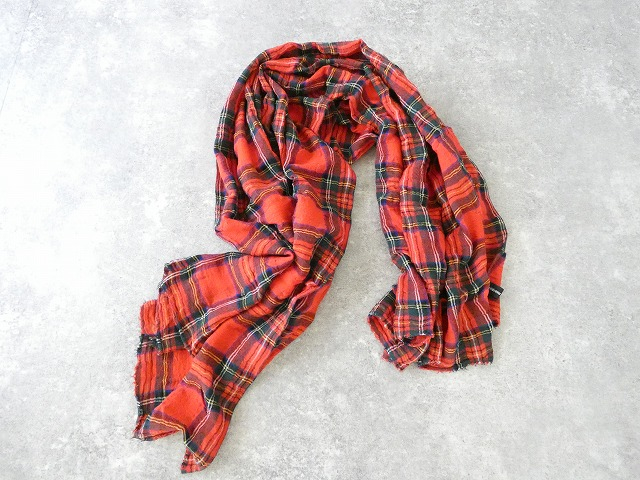 Veritecoeur(ヴェリテクール) Checked Gauze Stole　ガーゼストールの商品画像10