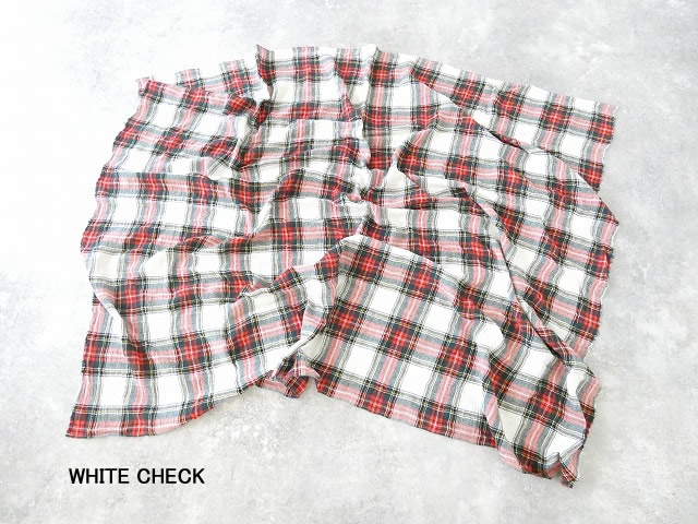 Veritecoeur(ヴェリテクール) Checked Gauze Stole　ガーゼストールの商品画像11