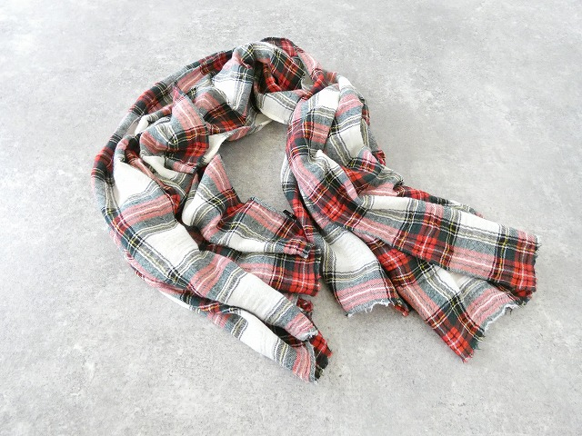 Veritecoeur(ヴェリテクール) Checked Gauze Stole　ガーゼストールの商品画像12