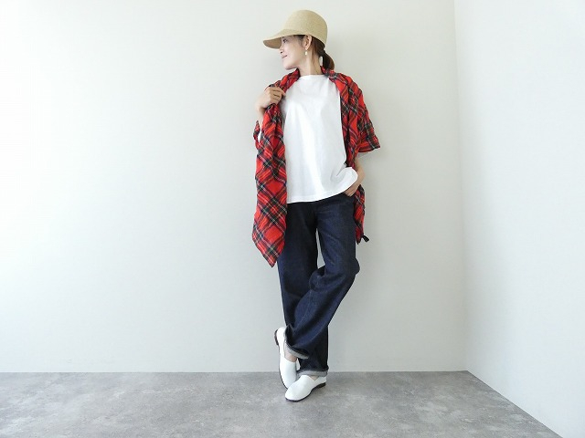Veritecoeur(ヴェリテクール) Checked Gauze Stole　ガーゼストールの商品画像2