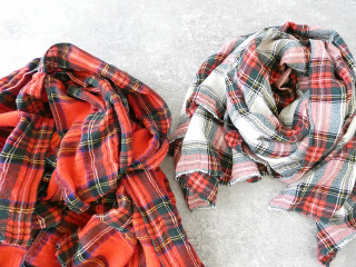 Veritecoeur(ヴェリテクール) Checked Gauze Stole　ガーゼストールの商品画像23