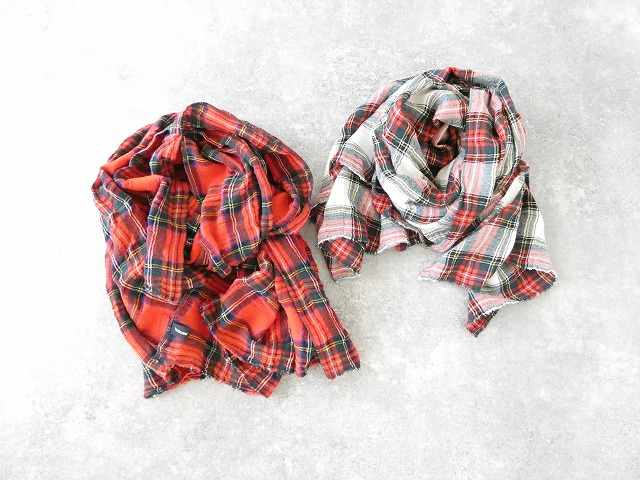 Veritecoeur(ヴェリテクール) Checked Gauze Stole　ガーゼストールの商品画像3