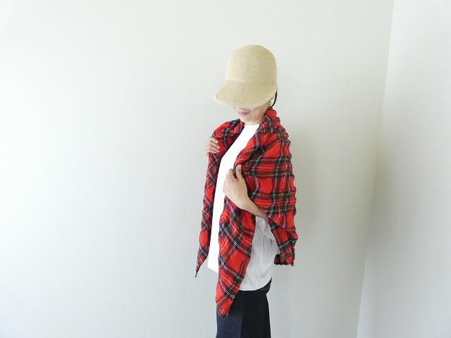 Veritecoeur(ヴェリテクール) Checked Gauze Stole　ガーゼストールの商品画像5